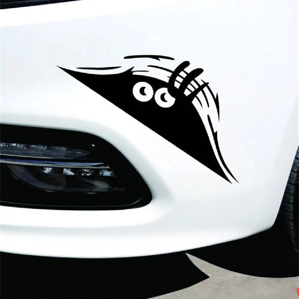 Self-adhesive body stickers showing four designs: black smiley, black angry, white smiley and colourful smiley faces