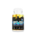 Body energy supplement capsules in bottle suitable for any skin type