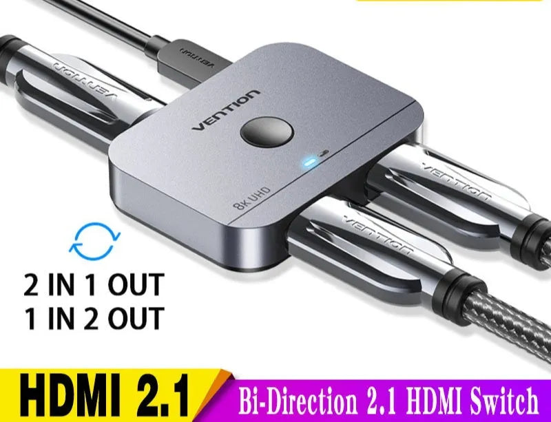 Gray alloy cable separator for HD computer audio and video two-way television conversion