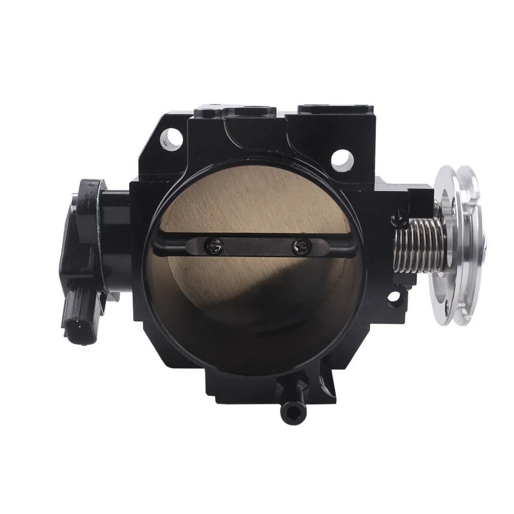Aluminium throttle body for Honda K20A car modification in black or silver finish
