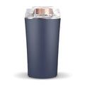 Blue mini electric grain crusher and spice grinder with stainless steel food-grade construction
