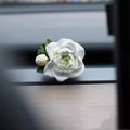 Jasmine car air vent solid perfume diffuser with gypsum base and essential oil