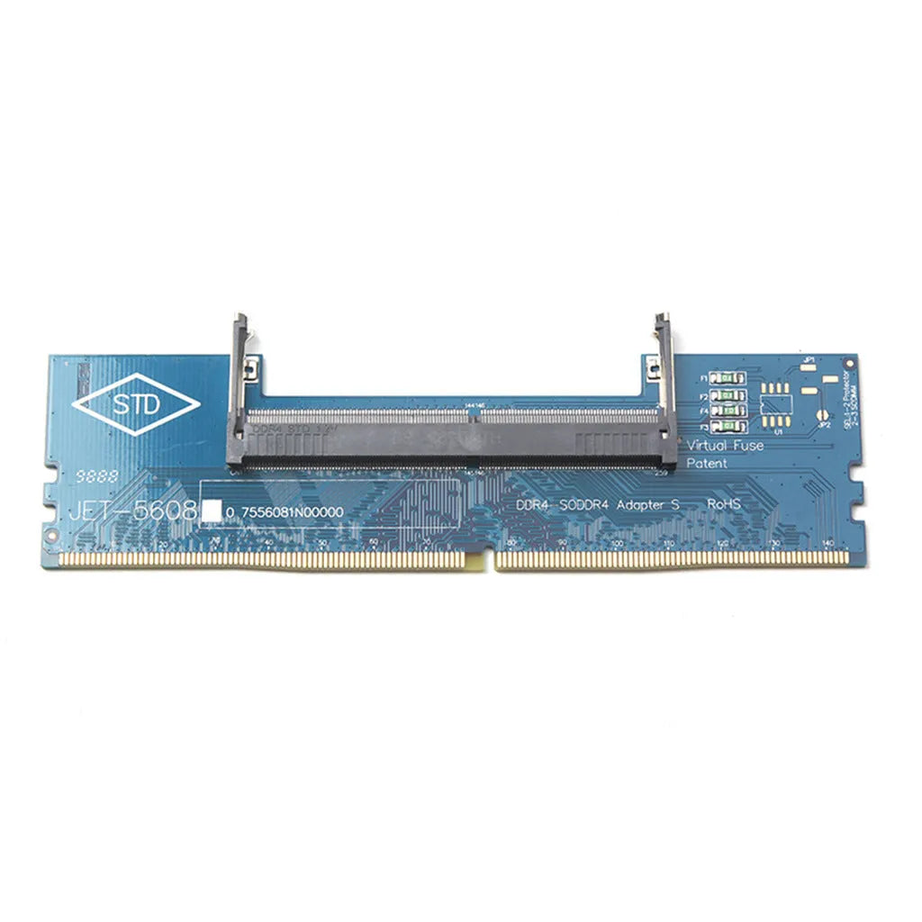 DDR4 laptop to desktop memory adapter card converting SO-DIMM to DIMM with electrostatic bag
