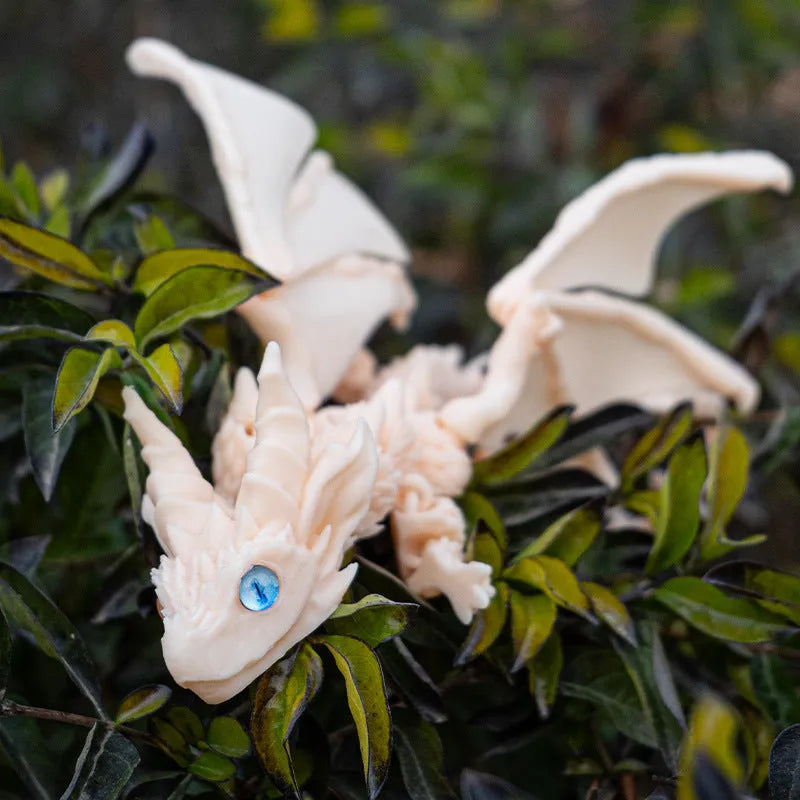 3D printed PLA dragon wings decoration toy in multiple colour options