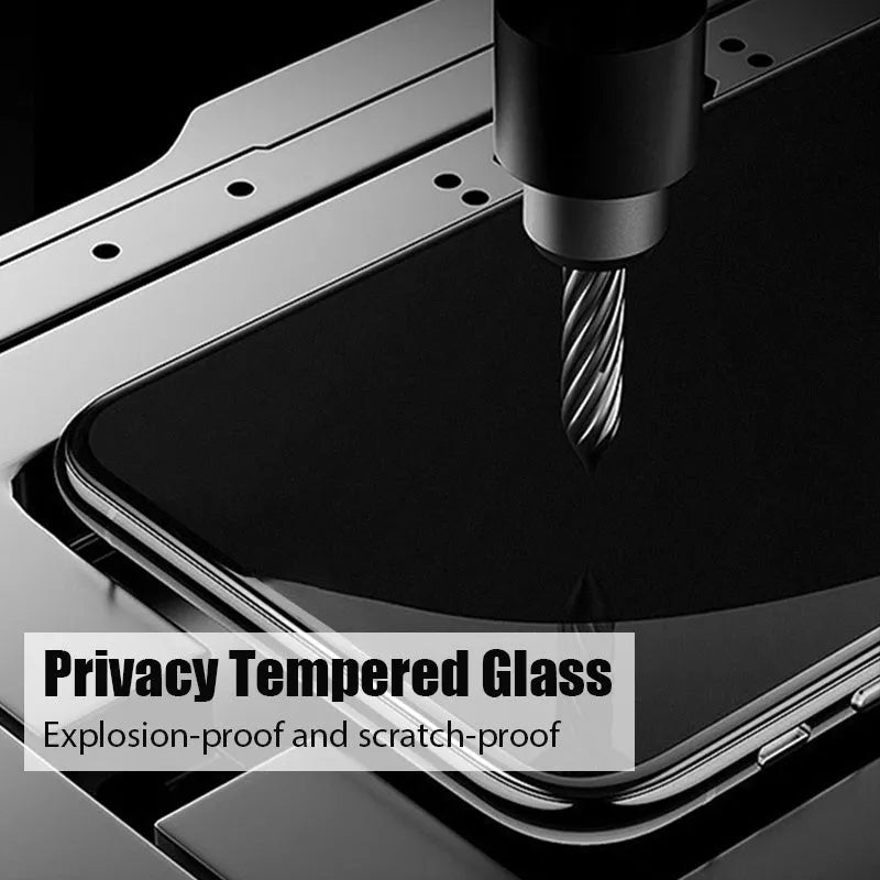 Xiaomi Redmi Poco anti-spy privacy screen protector with minimalist design