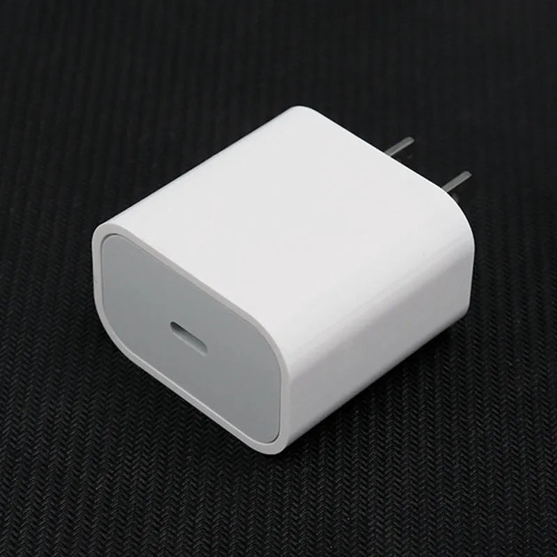 PD20W mobile phone charger with dual European and American plug compatibility