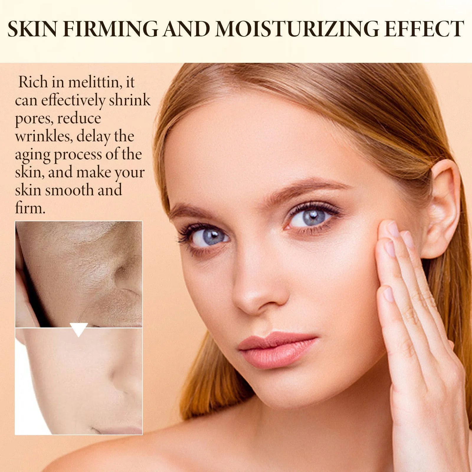 OUHOE Bee Firming Cream 30g jar of hydrating nourishing facial moisturiser