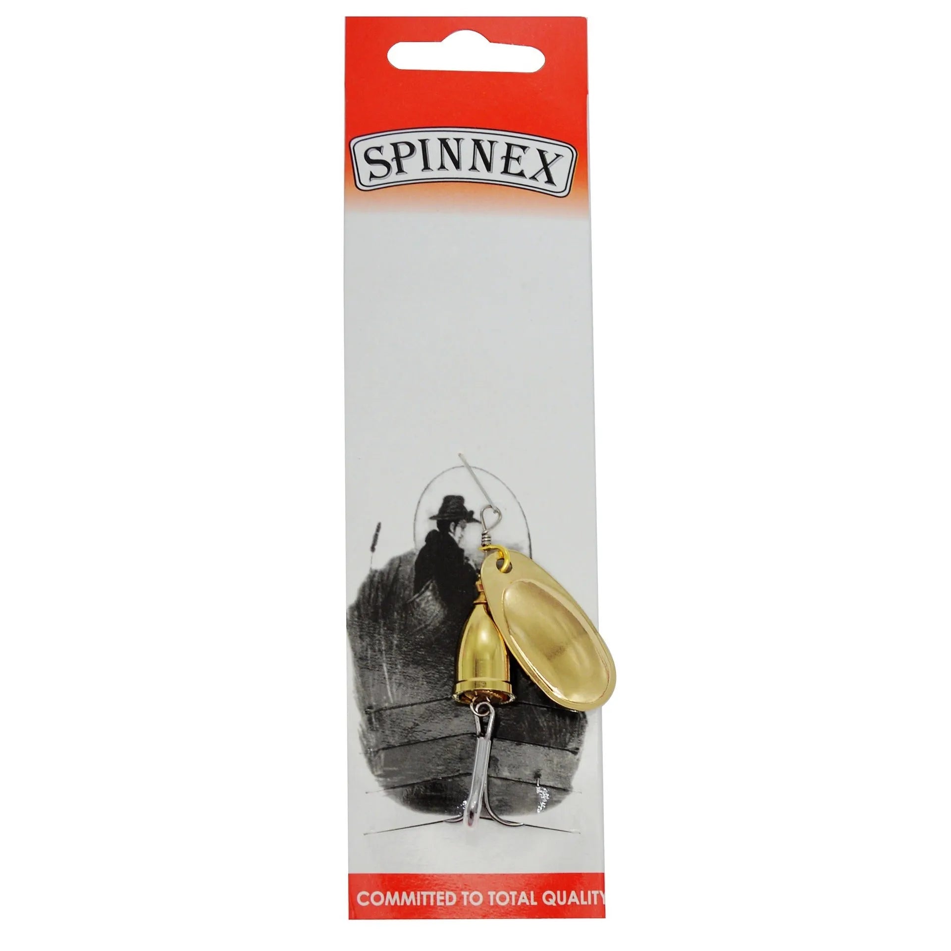 Composite fishing lure with rotating sequins and copper bell in multiple colour options