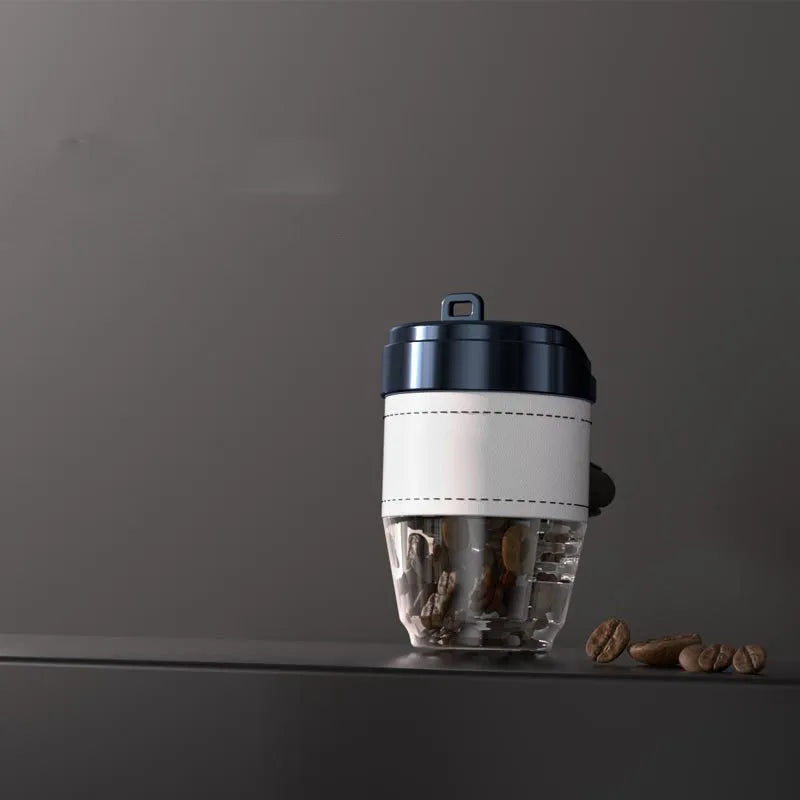 Coffee cup shaped solid car air freshener in choice of colours for vehicle odour removal