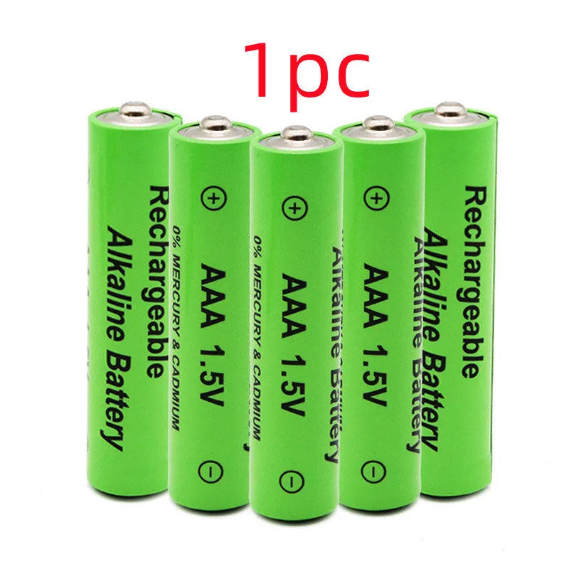 Industrial grade alkaline rechargeable AA battery with 3000mAh capacity and 1.5V output
