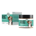 150g sachet of dog teeth cleaning powder for plaque control and fresh breath
