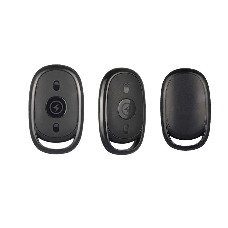 Black ABS 433MHz wireless copy remote control body with 3 keys and compact design