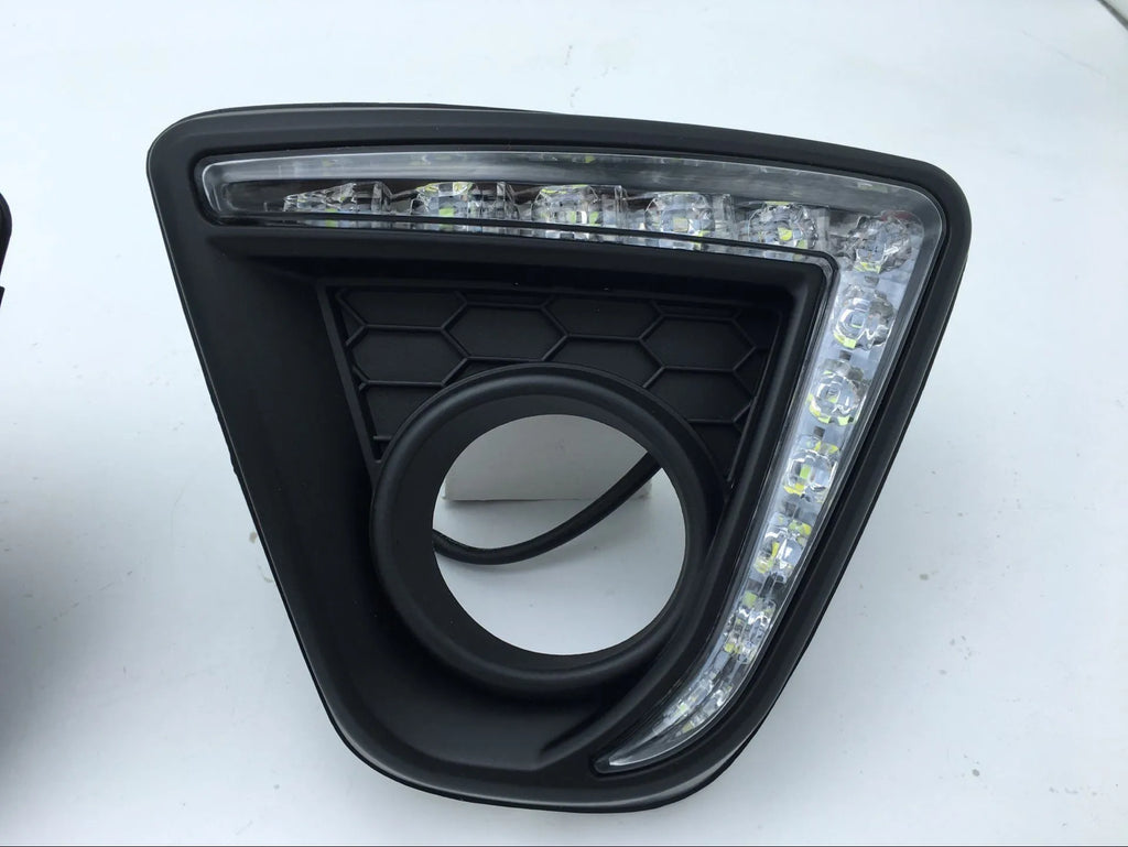 Mazda CX-5 daytime running light LED lamp set with electroplated finish