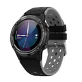 Outdoor sports smart watch with 1.3-inch screen on a silicone wristband, shown in blue.