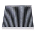 Grey air conditioning filter element for Geely cars, dimensions 215x210x30mm