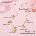 Gold plated stainless steel sun pendant necklace with geometric design on adjustable chain