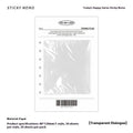 Today's Happy Series message pad showing four colour options with 30 paper pages