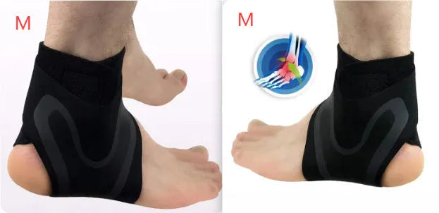Ankle support brace for the left or right foot, shown in size L for UK shoe sizes 40-42.