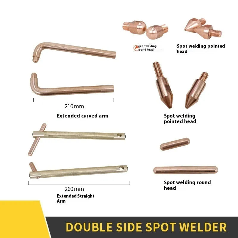 OL8000 double-sided spot welder butt welding machine with welding heads