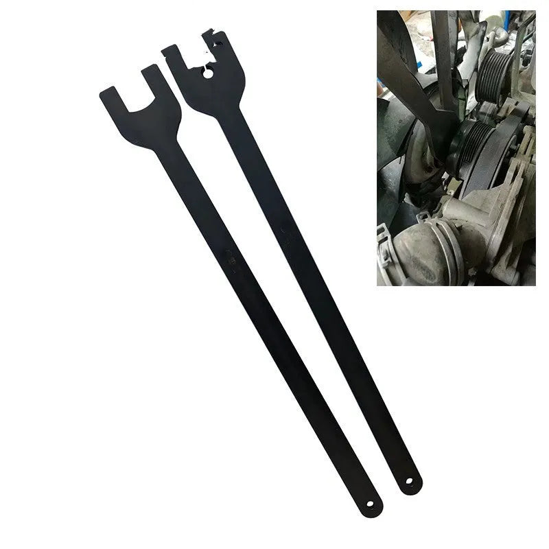 Land Rover fan support wrench coupler wrench set with 36mm and 40mm alloy steel spanners
