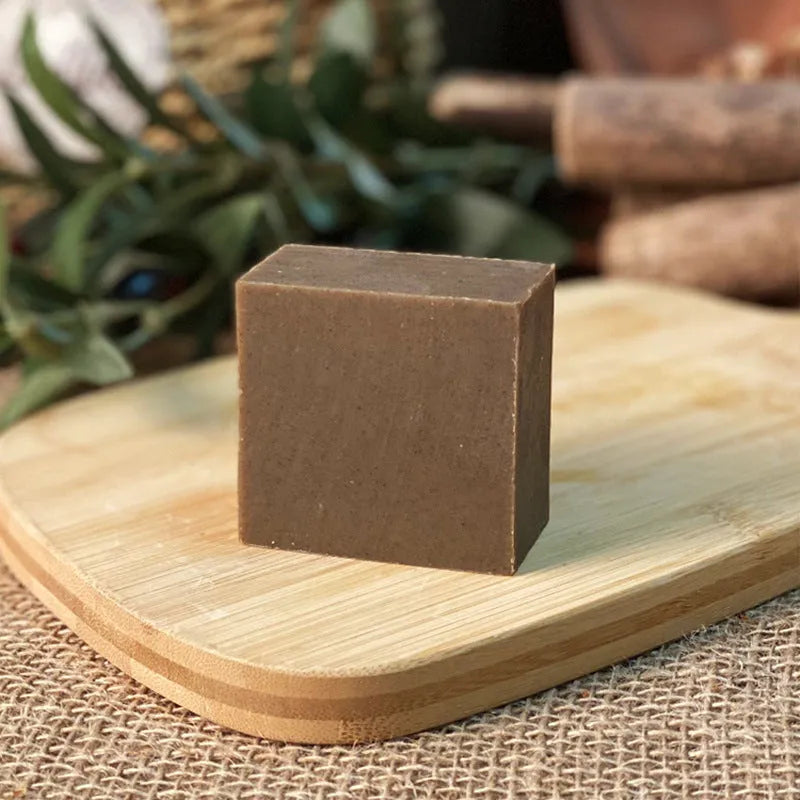 Nine Grass silicone-free cold process shampoo soap bar, 72g weight