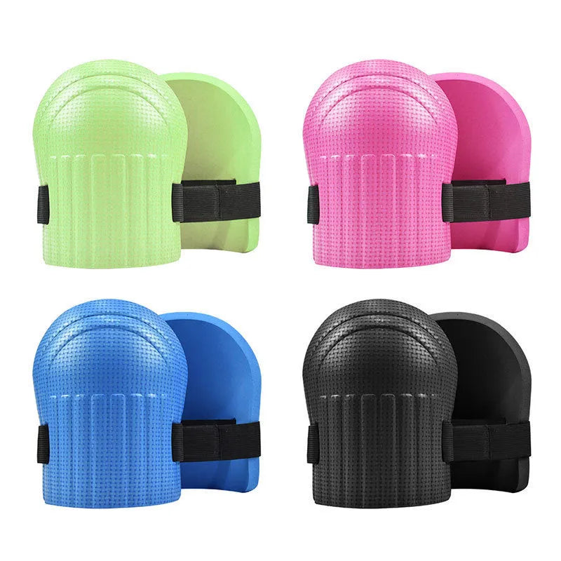 Foam kneecap kneepads with thick EVA padding for work protection in multiple colour options