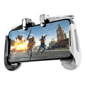 Multifunctional mobile game handle with adjustable bracket and programmable back buttons