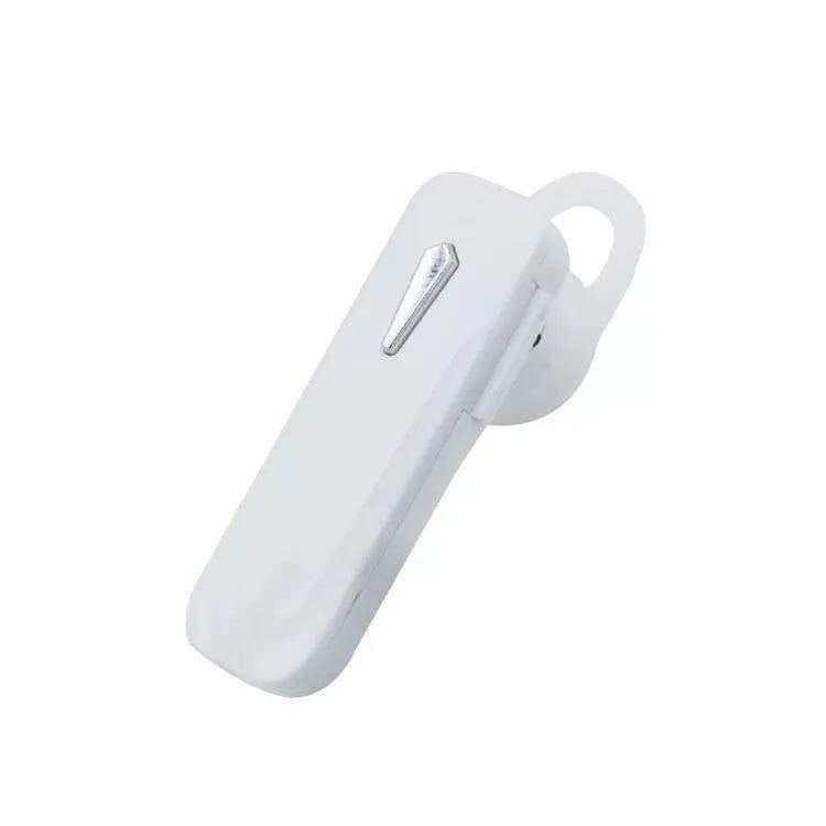 M163 Bluetooth car headset with controls for volume, calls, and music selection