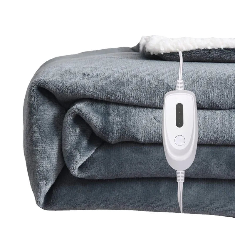 USB electric heating blanket with intelligent temperature control on desk
