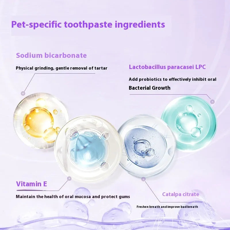 5ml pet toothbrush pen for dog and cat teeth cleaning with dental gel and brush applicator