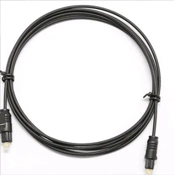 OD2.2 optical digital audio cable with PVC jacket shown in selected length