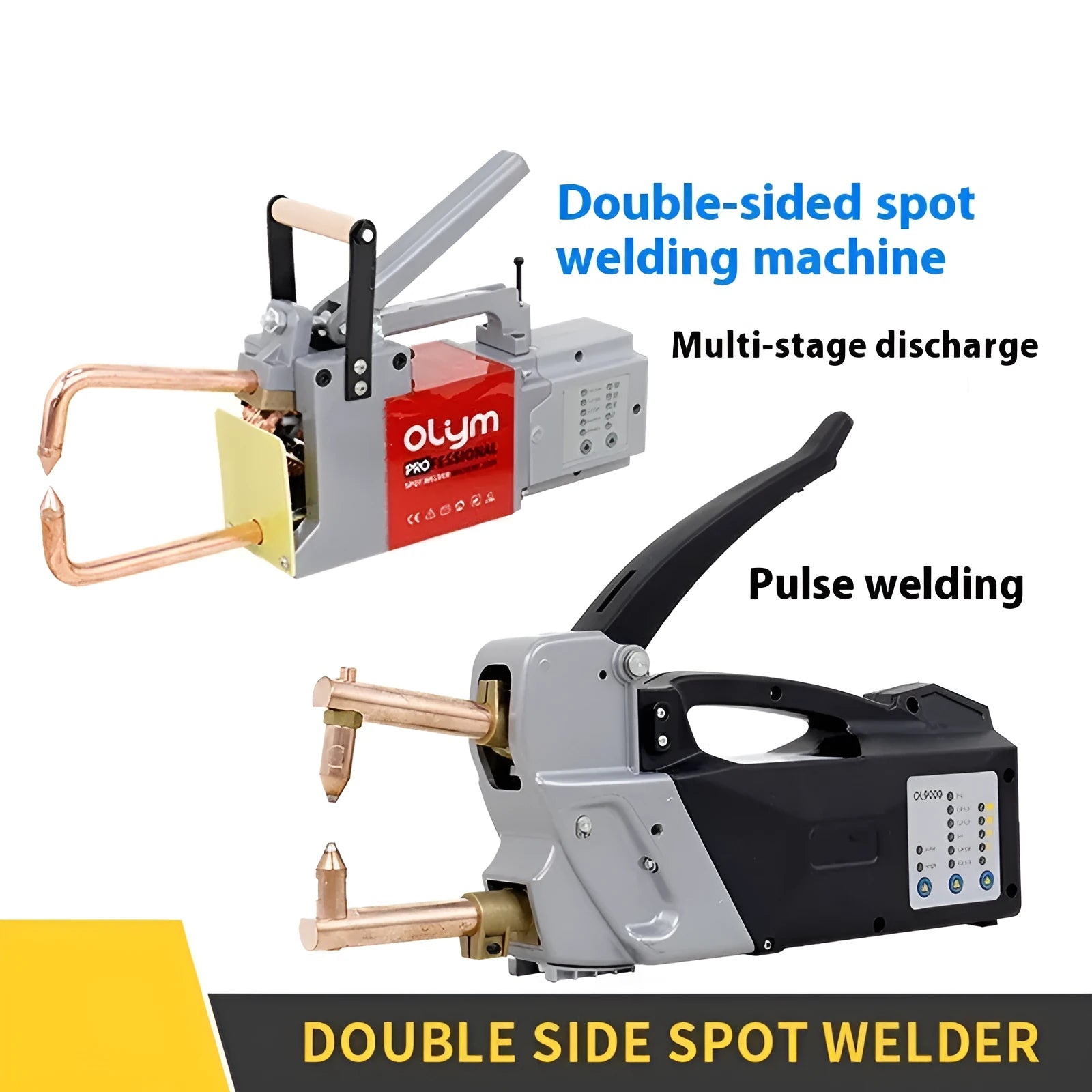 OL8000 double-sided spot welder butt welding machine with welding heads