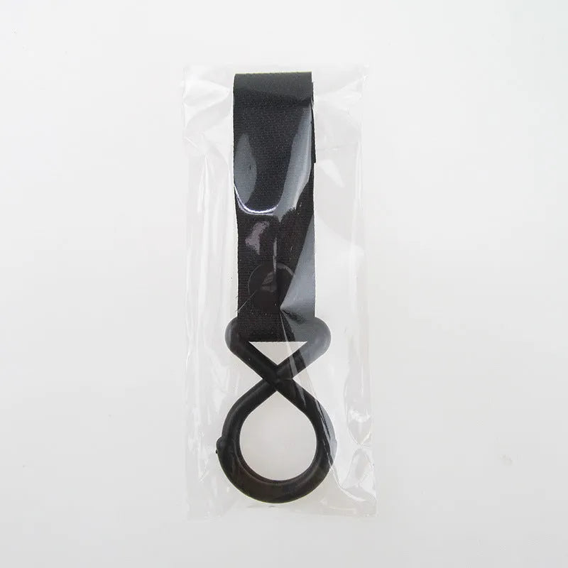 Nylon luggage Velcro hook in one of 18 available colours, showing the strap and fastening.