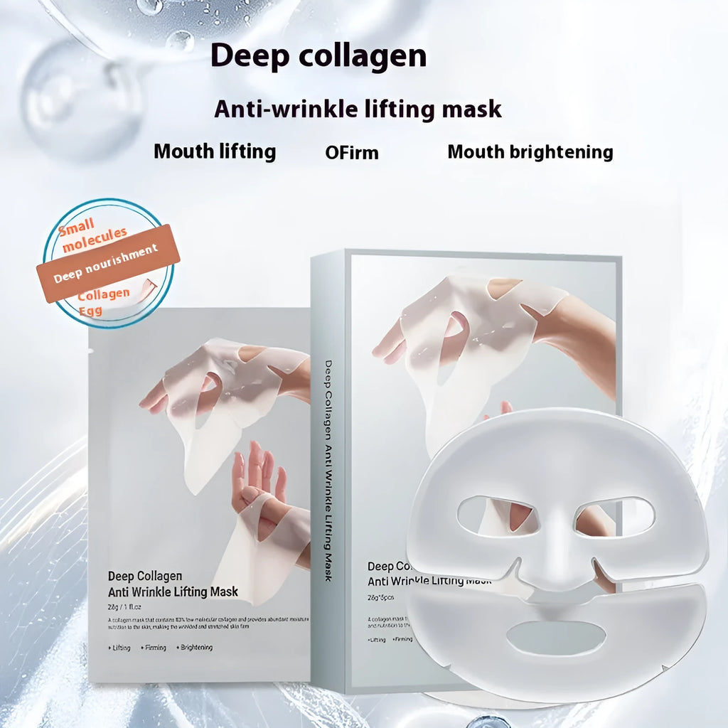 Collagen anti-wrinkle moisturising face mask 28ml single piece