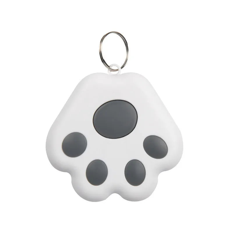 Bluetooth dog tracker pendant in various colours showing compact dimensions for collar attachment