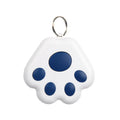 Bluetooth dog tracker pendant in various colours showing compact dimensions for collar attachment