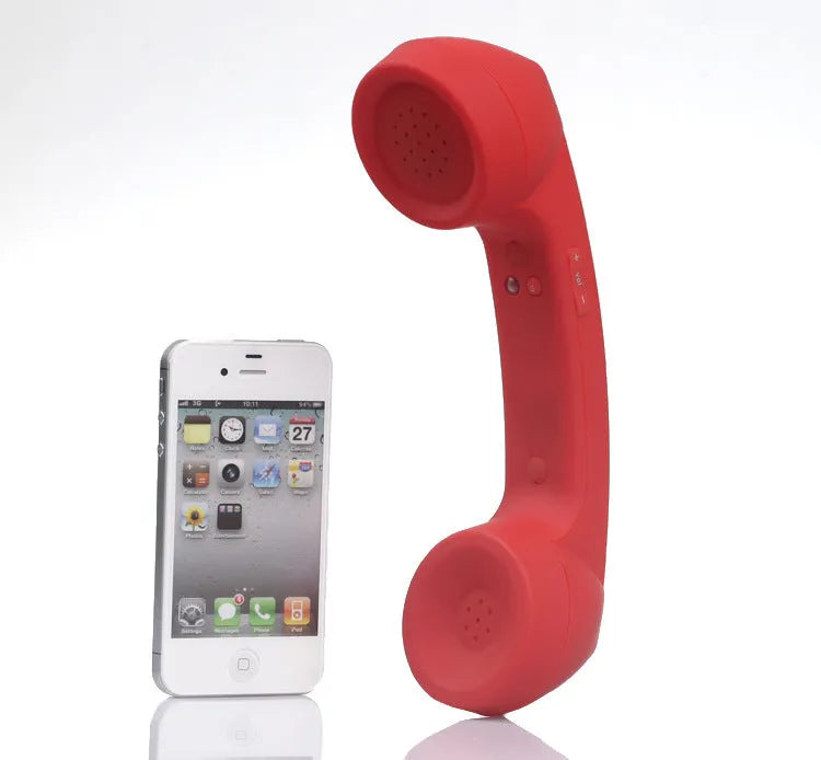 Retro-style Bluetooth wireless headset with over-ear design and microphone, shown in multiple colour options