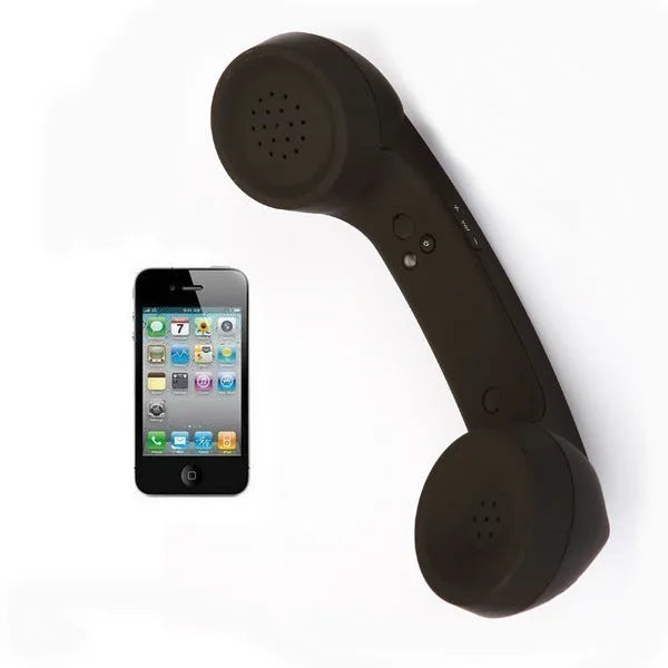 Retro-style Bluetooth wireless headset with over-ear design and microphone, shown in multiple colour options