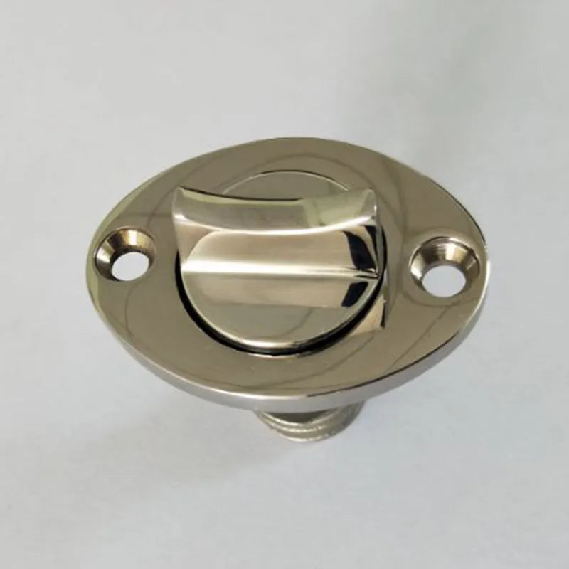 Stainless steel marine water plug for ships and yachts with corrosion-resistant 316 construction