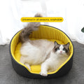 Washable black and green cloth pet kennel for dogs and cats in small, medium, and large sizes