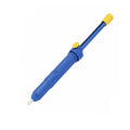 GS-107 manual solder sucker desoldering pump in blue, gold, or silver with 330mm ABS body
