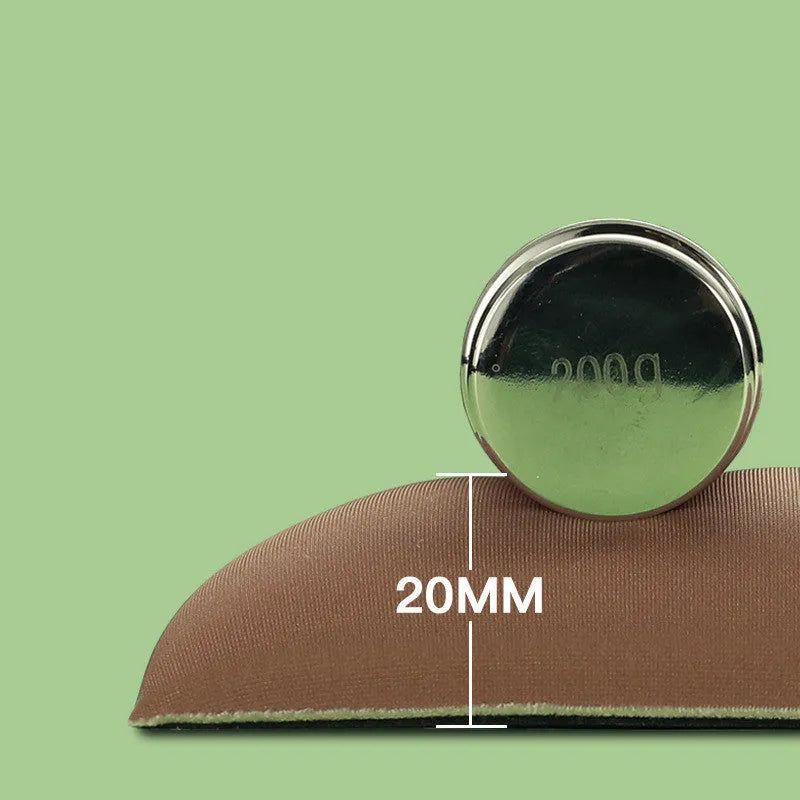 Soft wrist support mouse pad with cloth surface and silicone base, 27cm by 18cm by 2cm dimensions
