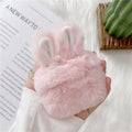 Pink rabbit ear silicone cover for AirPods Pro wireless earbud case