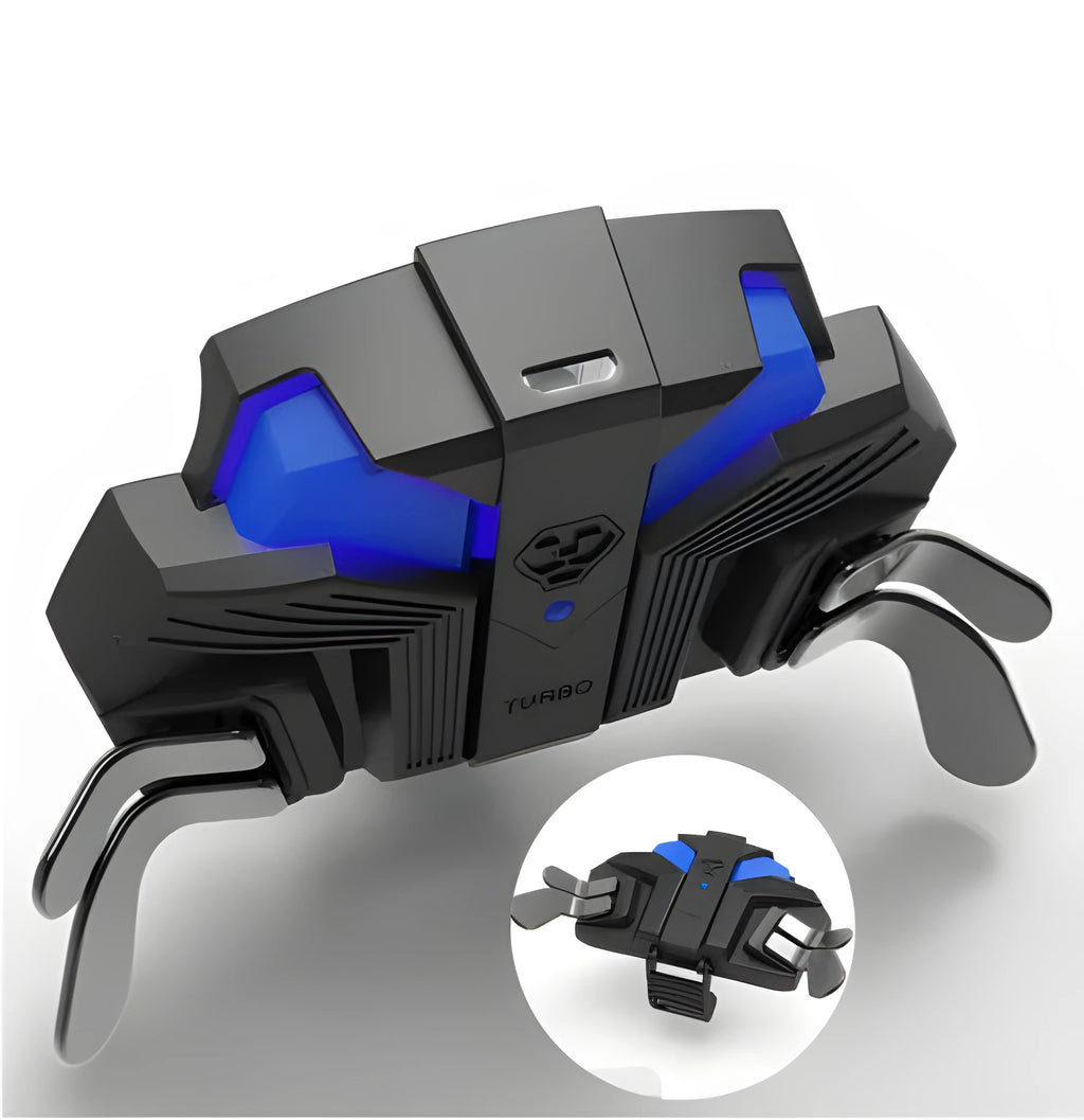 Black PS4 controller back button attachment with 3-metre cable and USB Type-C port