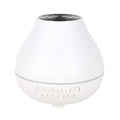 White round Bluetooth aroma diffuser humidifier with night light and essential oil capacity