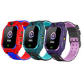 Z6 Q19 children's GPS smart watch with 1.44-inch touch screen in green, purple, and red colour options