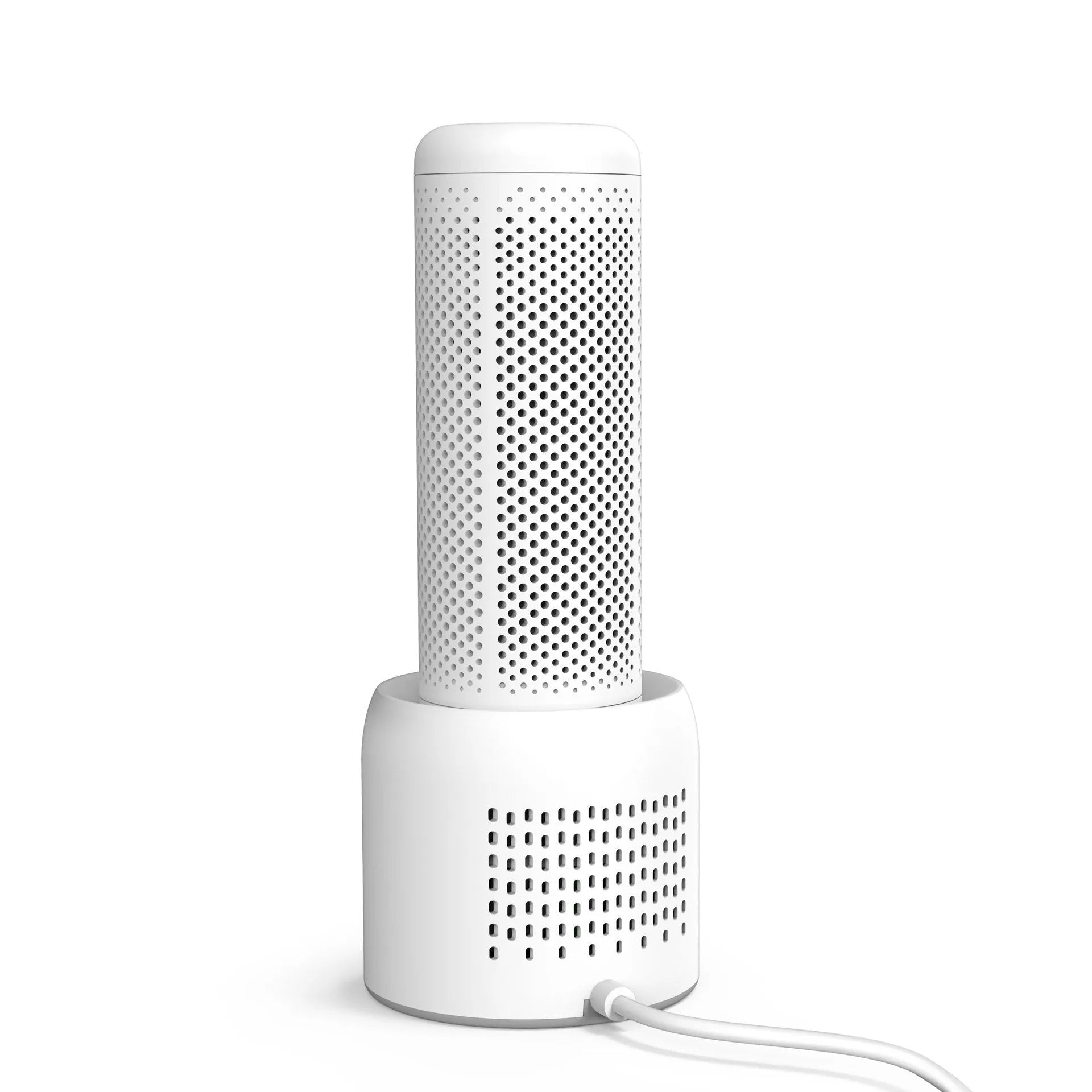 Small white indoor household dehumidifier with 1-litre tank for spaces under 10 square metres