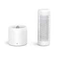 Small white indoor household dehumidifier with 1-litre tank for spaces under 10 square metres