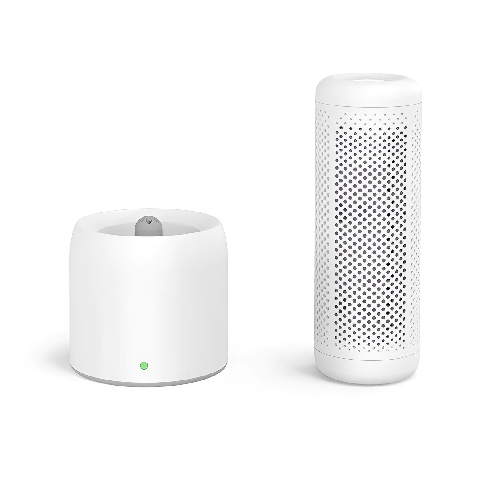 Small white indoor household dehumidifier with 1-litre tank for spaces under 10 square metres