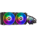 Kirin 240mm ARGB CPU water cooling radiator with colourful lights and copper-aluminum fins